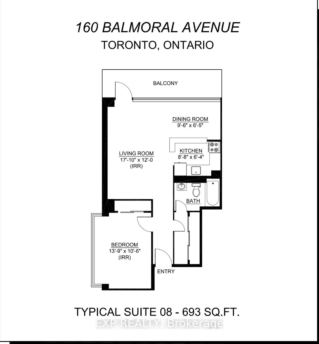 160 Balmoral Avenue, Unit 908