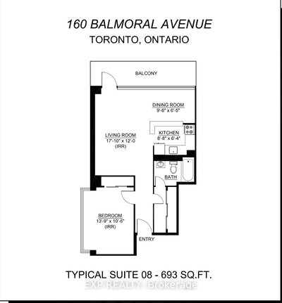 908 - 160 Balmoral Ave | Toronto | Image