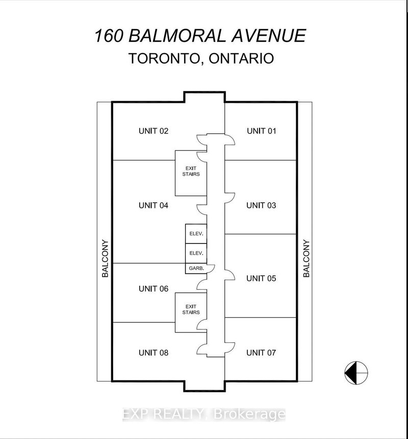 908 - 160 Balmoral Ave, Toronto, M4V 1J7 | Image 2
