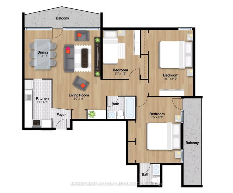 1602 - 150 Graydon Hall Dr, Toronto, M3A 3B3 | Image 2