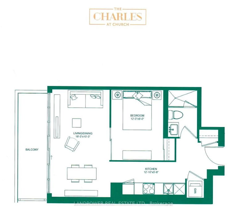 1202 - 634 Church St, Toronto, M4Y 0G9 | Image 2