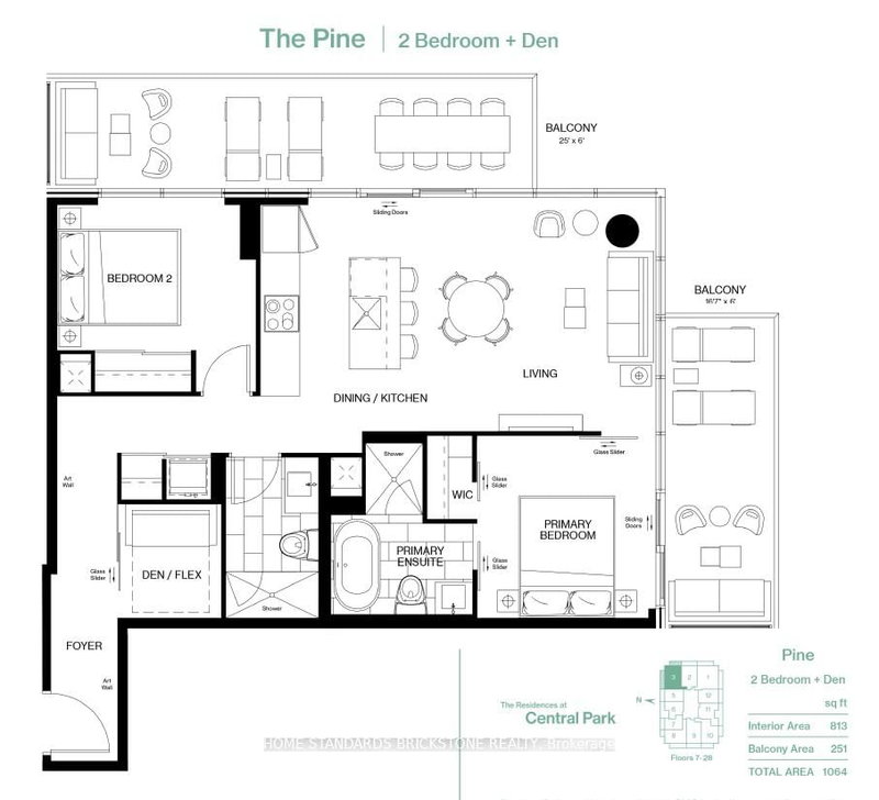 1603 - 29 Green Trail Crt, Toronto, M2K 0J9 | Image 2