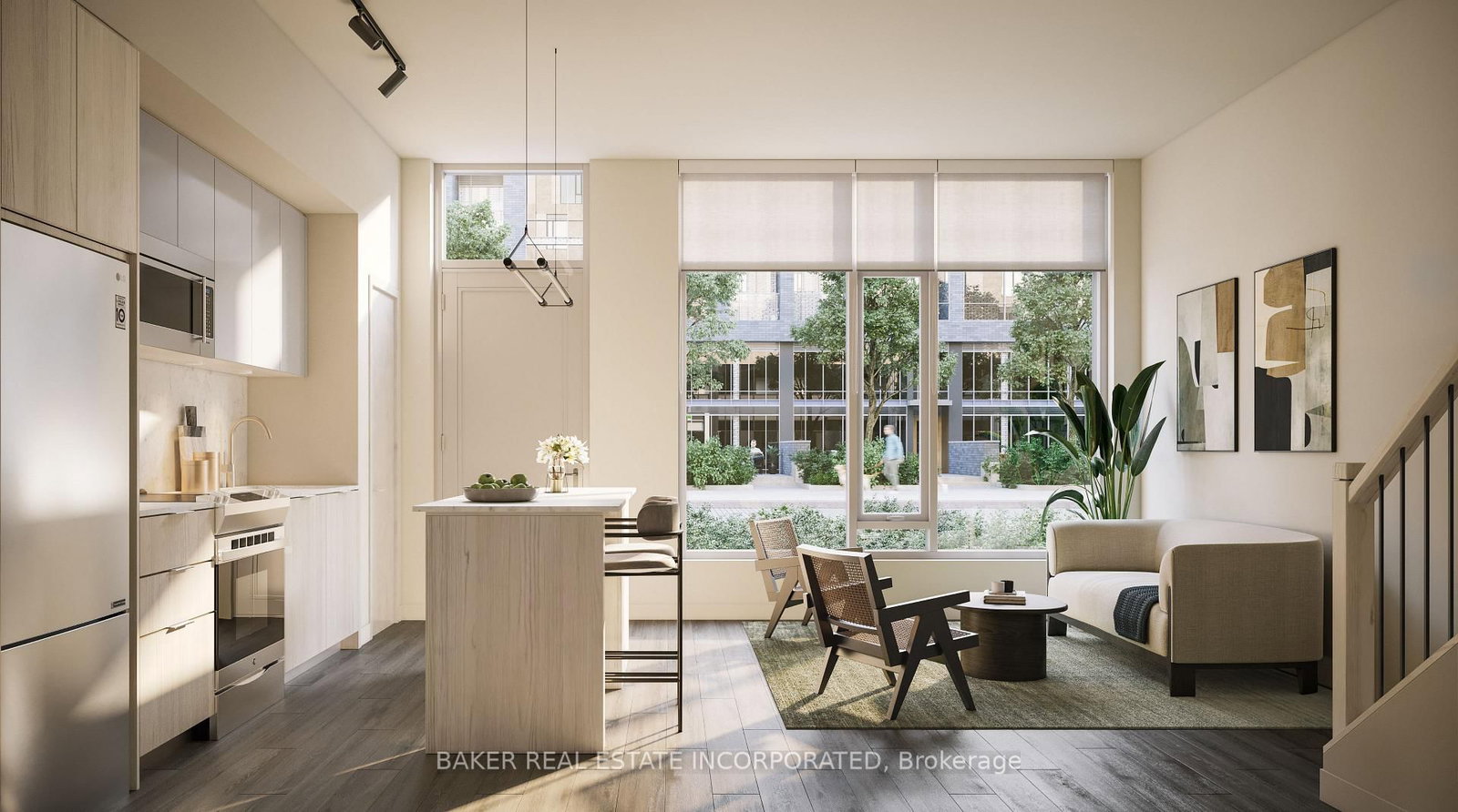 Townhouse leased at 103-100 Mill Street, Toronto, Ontario, M5A 0Y1 - Waterfront Communities C8 - MLS: C13119376