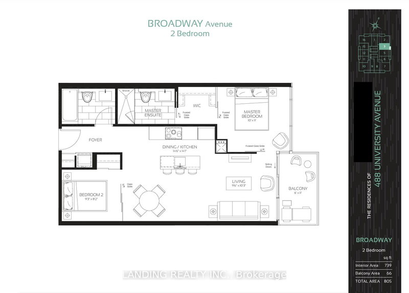 Unit 2603 — 488 University Avenue, Toronto