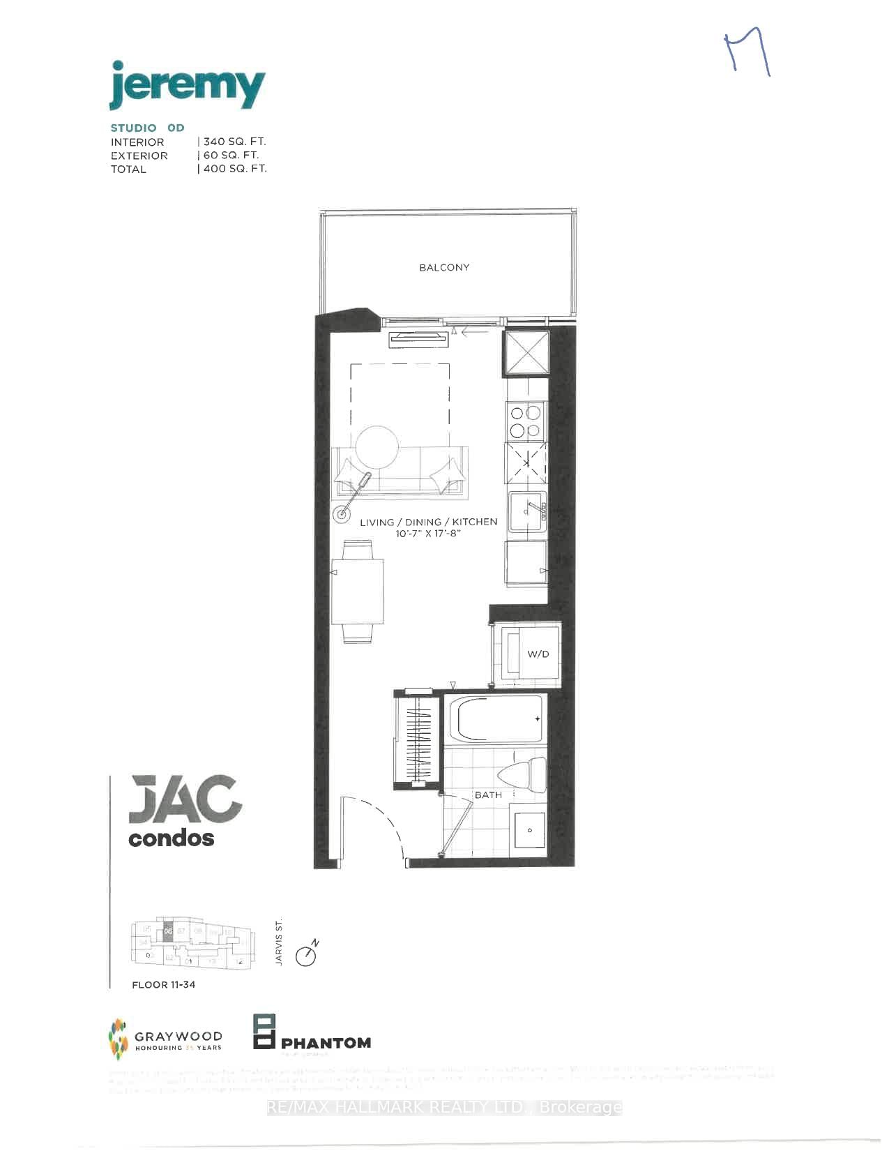 308 Jarvis Street, Unit 1406