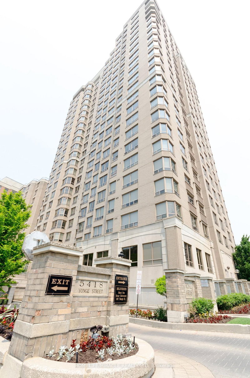 Unit 1101 — 5418 Yonge Street, Toronto