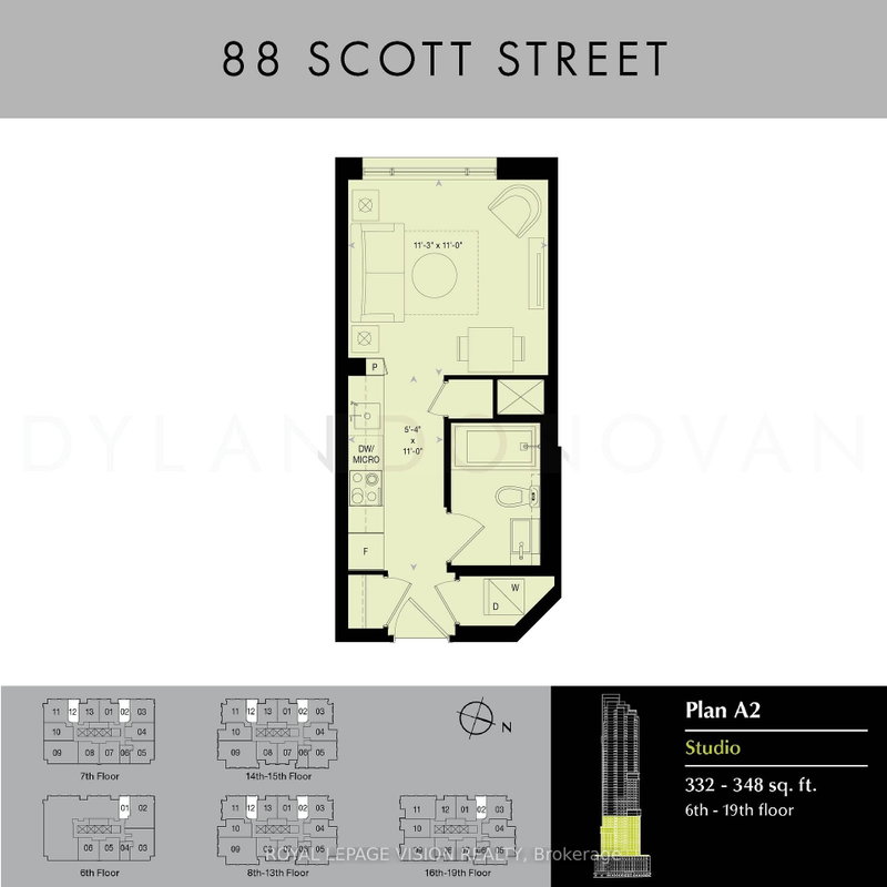 Unit 702 — 88 Scott Street, Toronto