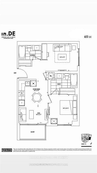 Unit 712 — 219 Dundas Street E, Toronto