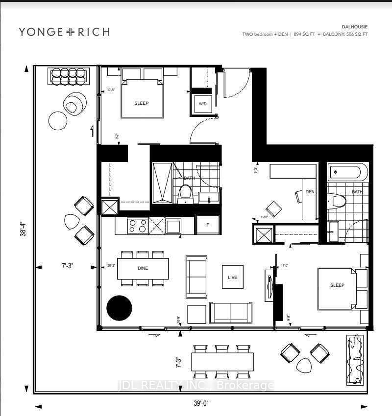 Condo for lease at 1505-25 Richmond Street, Toronto, Ontario, M5C 1N7 - Church-Yonge Corridor - MLS: C13544798