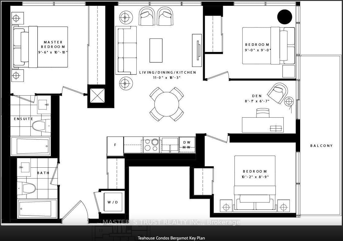Condo for lease at 1905-501 Yonge Street, Toronto, Ontario, M4Y 0G8 - Church-Yonge Corridor - MLS: C13554048