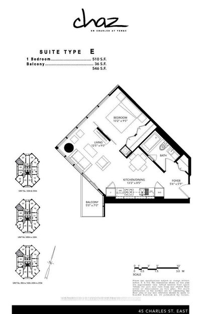 Unit 1206 — 45 Charles Street E — more photos