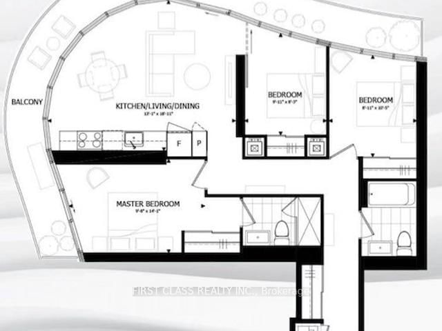 Condo for lease at 1212-403 Church Street, Toronto, Ontario, M4Y 0C9 - Church-Yonge Corridor - MLS: C13579776