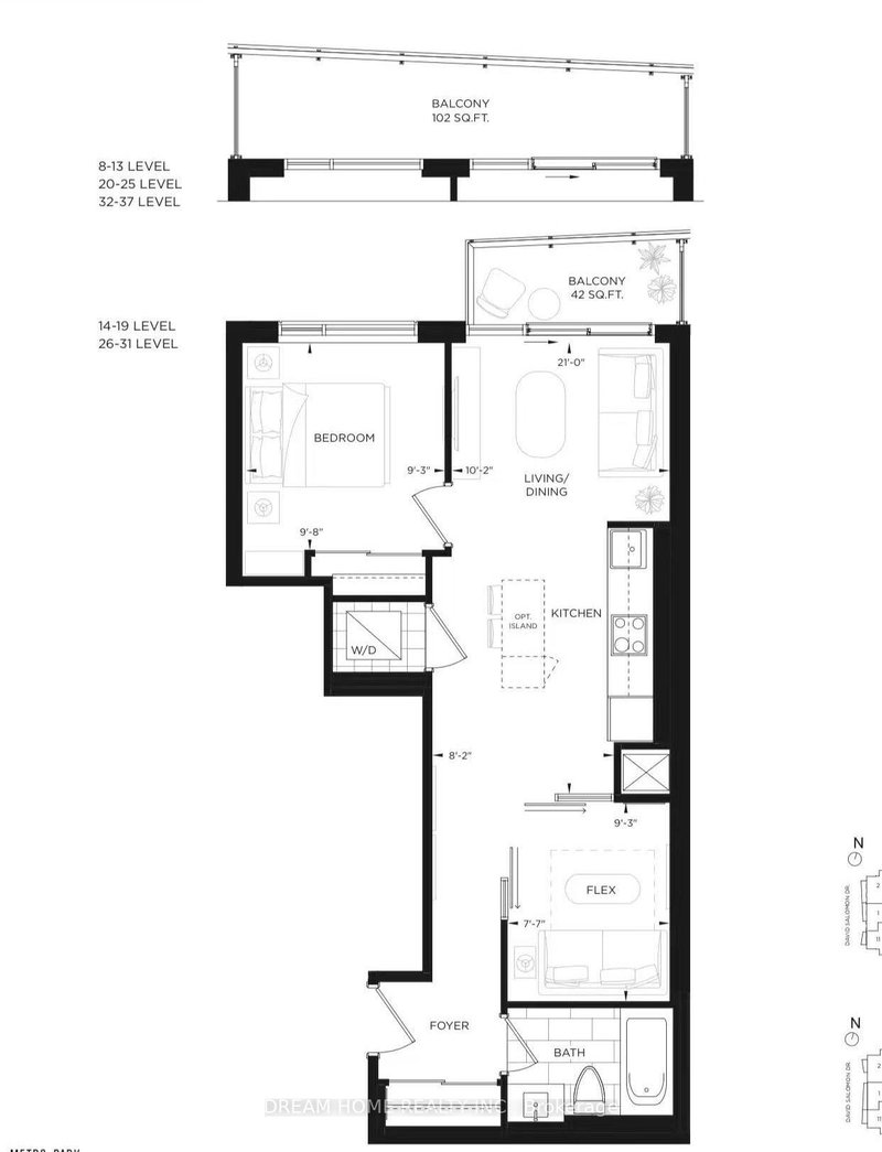 1906 - 15 David Salomon Drive