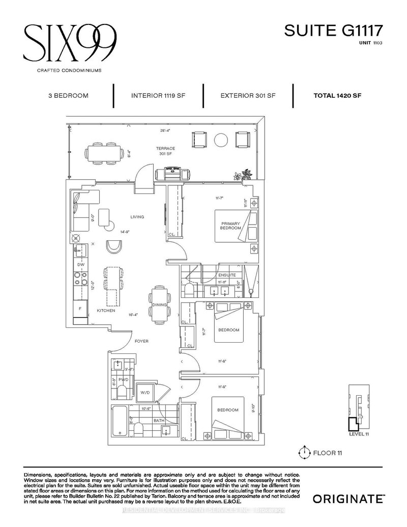 1103 - 699 Sheppard Avenue E