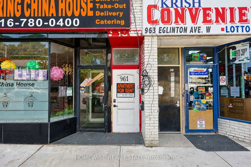 Rear - 961 Eglinton Avenue