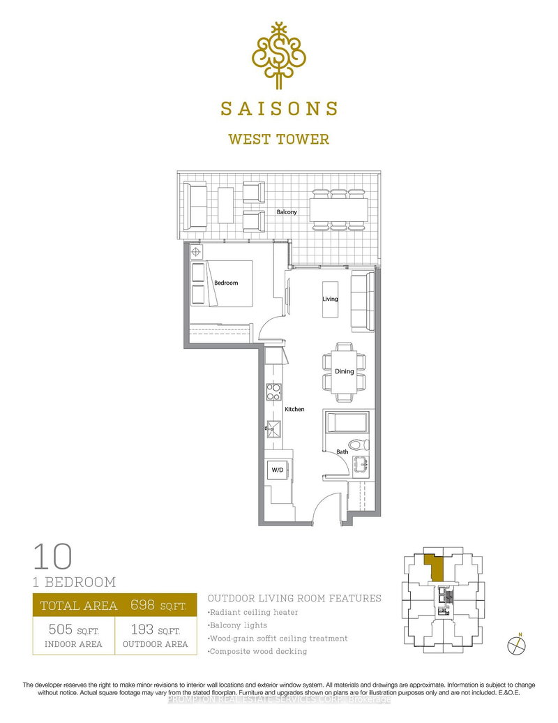 1210 - 25 Mcmahon Drive