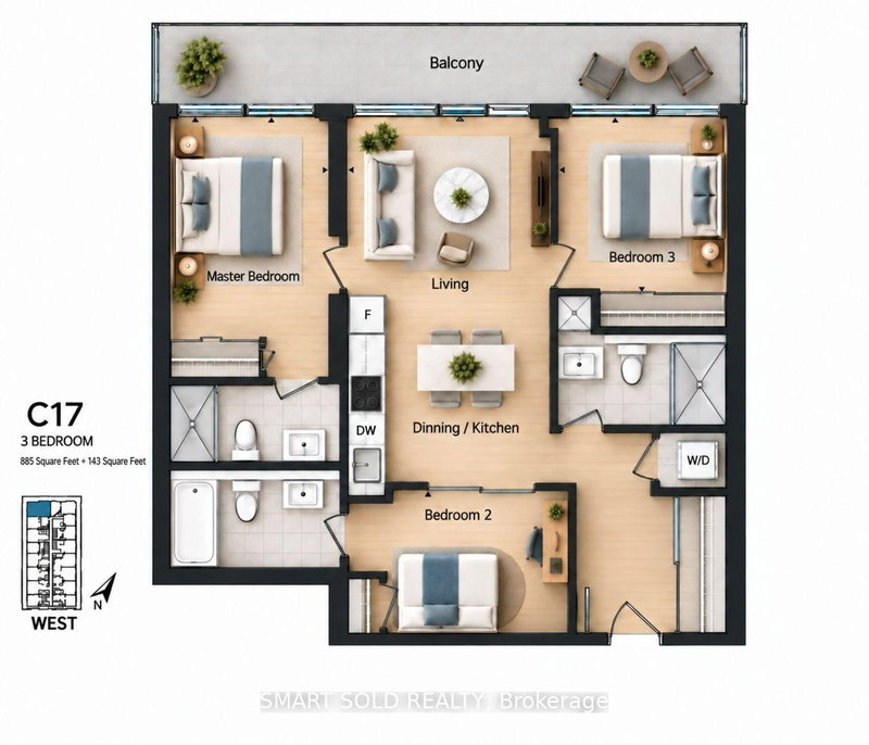 LPH 2930 - 135 Lower Sherbourne Street W