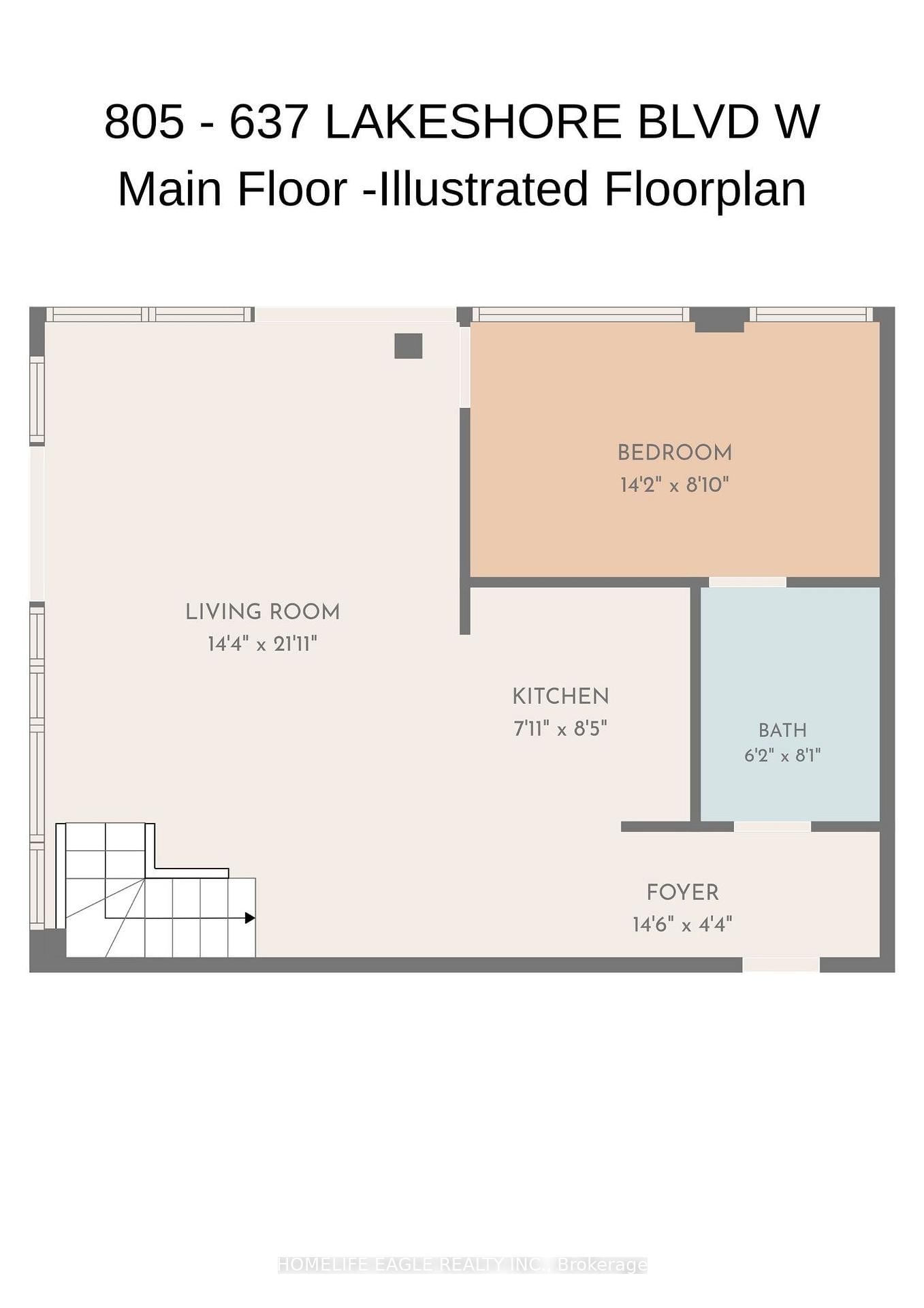 637 Lake Shore Boulevard W • #805 • Toronto, ON photo 26