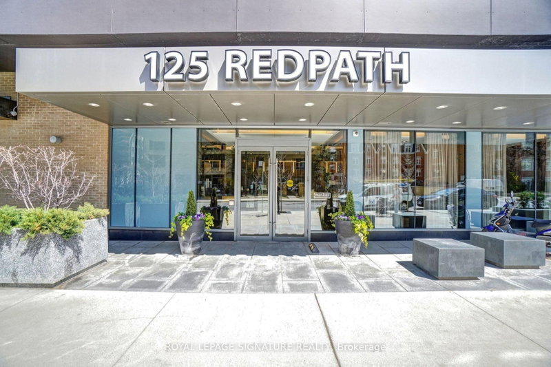 707 - 125 Redpath Avenue