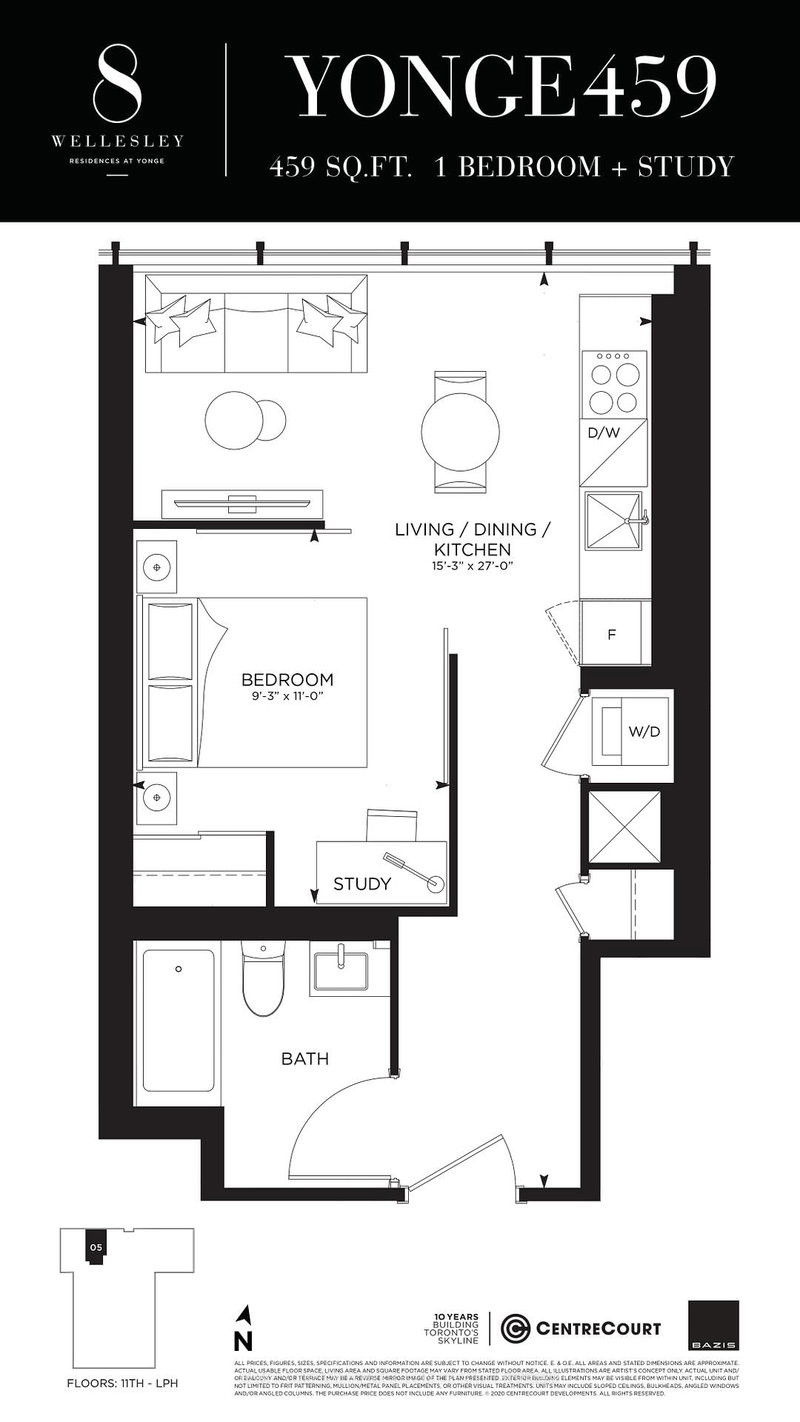 1205 - 8 Wellesley Street W
