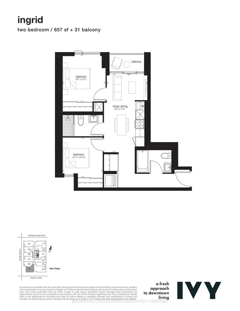 405 - 65 Mutual Street