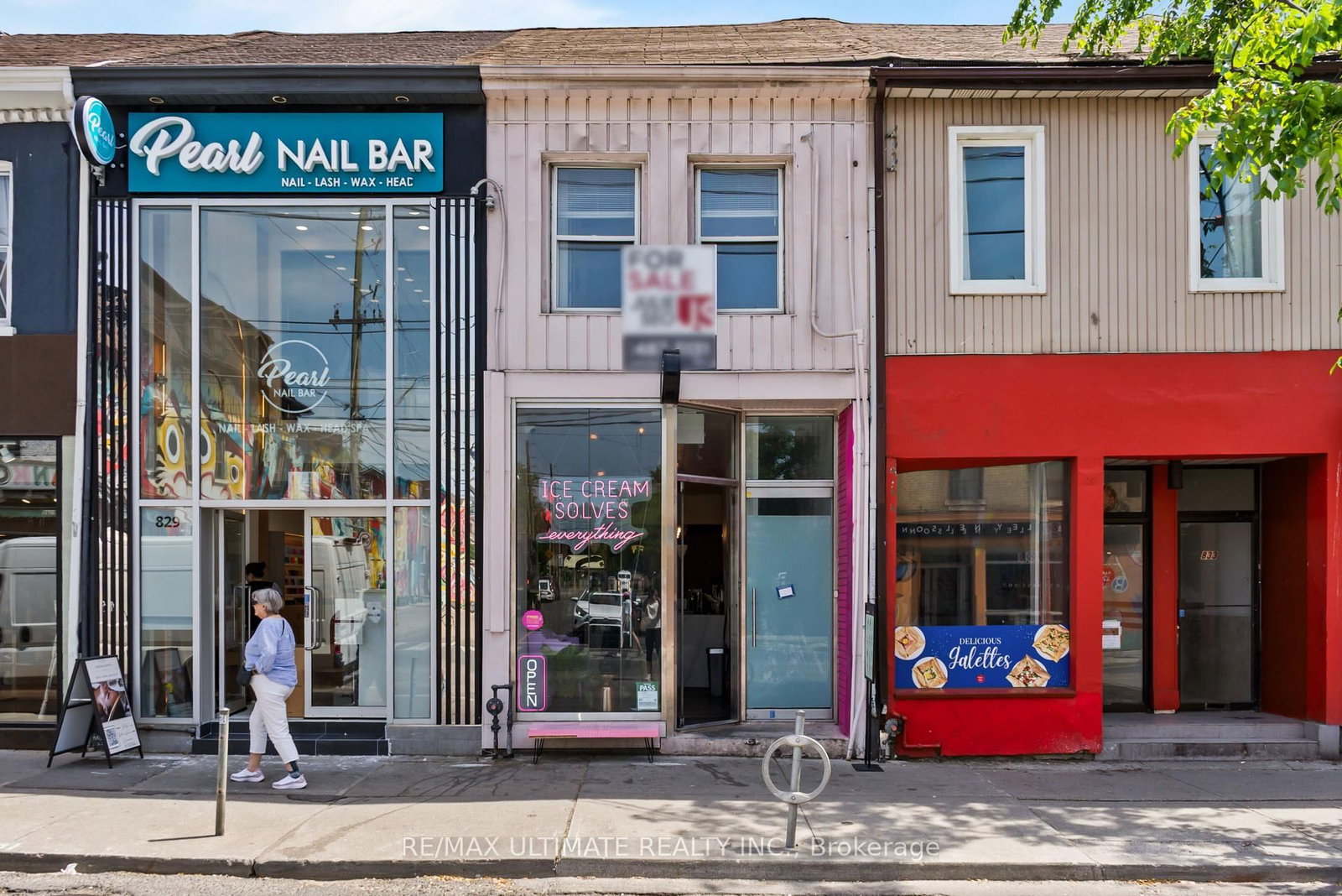 Commercial/Retail for lease at Main-831 Queen Street, Toronto, Ontario, M6J 1G1 - Trinity-Bellwoods - MLS: C13878108
