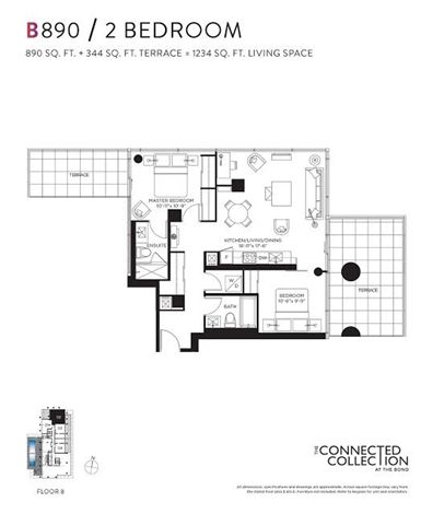 802 - 290 Adelaide St W, Toronto, M5V1P7 | Image 2