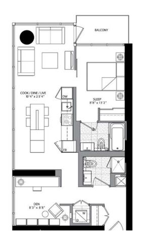 802 - 5 St Joseph St, Toronto, M4Y1J6 | Image 2