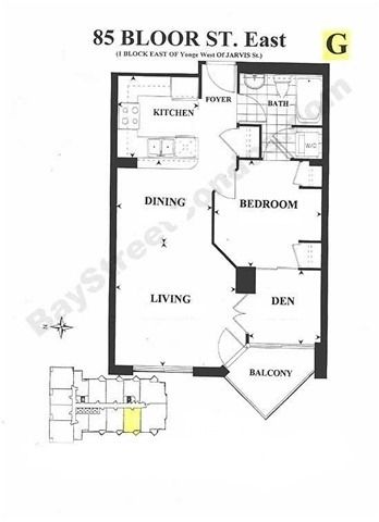 412 - 85 Bloor St E, Toronto, M4W3Y1 | Image 3