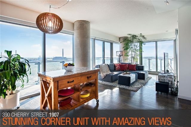 1907 - 390 Cherry St, Toronto, M5A3L7 | Image 2