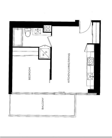 3712 - 290 Adelaide St W, Toronto, M5V1P6 | Image 3