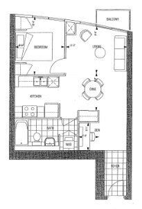 2307 - 397 Front St W, Toronto, M5V3R9 | Image 2