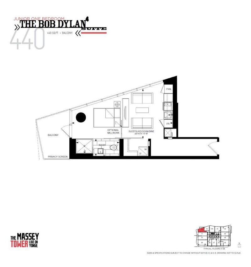 1412 - 197 Yonge St, Toronto, M5B1M4 | Image 2