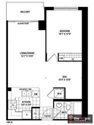 705 - 19 Grand Trunk Cres, Toronto, M5J3A3 | Image 2