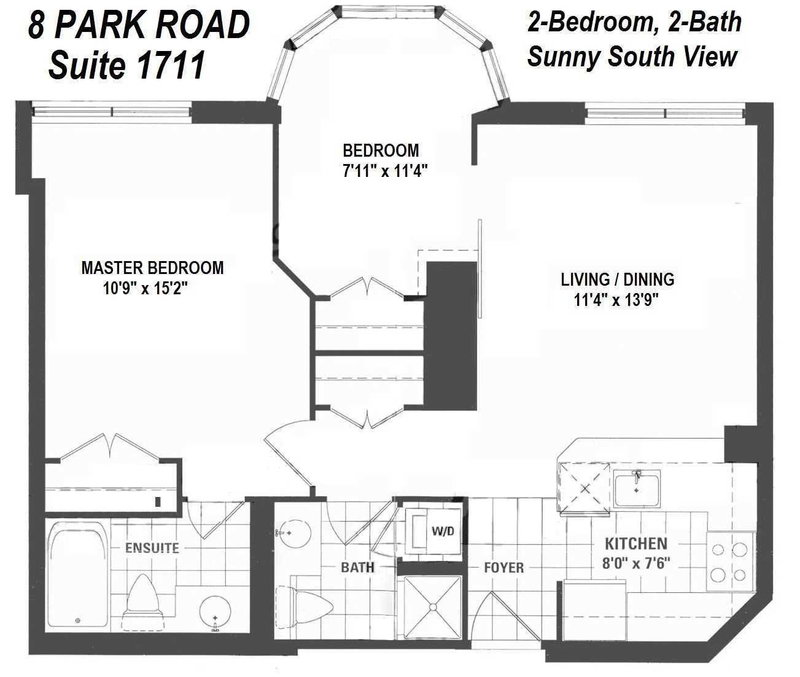 1711 - 8 Park Rd, Toronto, M4W3S5 | Image 2