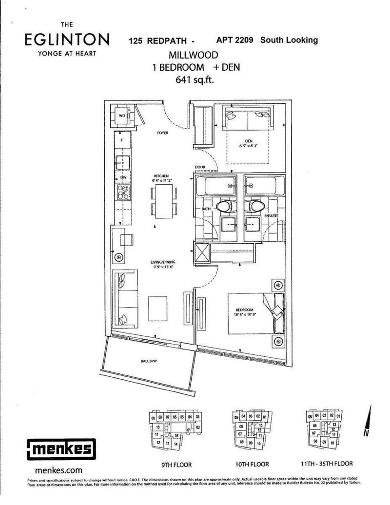 2209 - 125 Redpath Ave, Toronto, M4S0B5 | Image 3