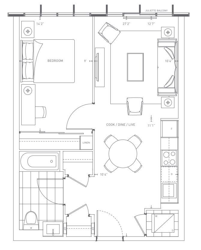 Ph8 - 50 Mccaul St, Toronto, M5T0B6 | Image 2