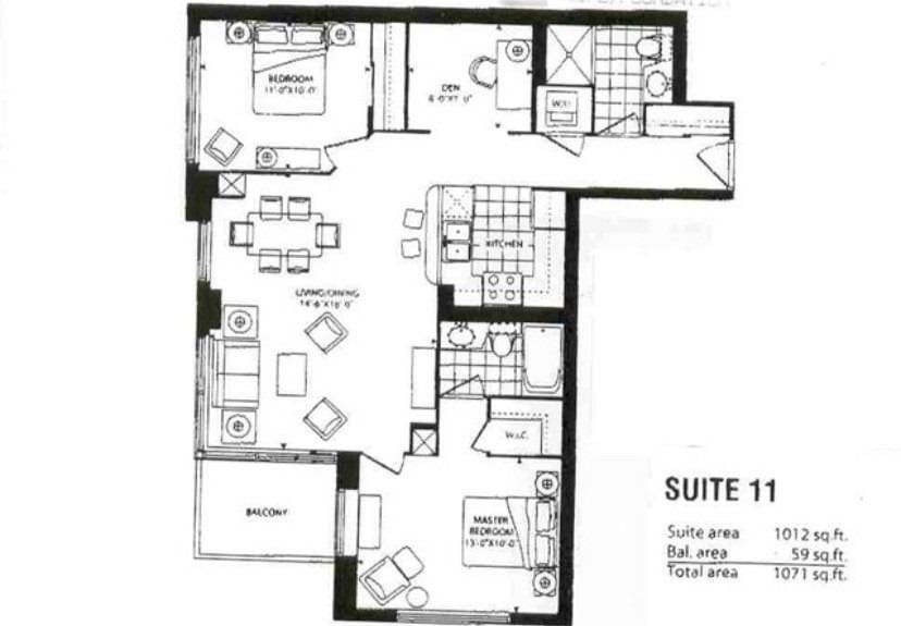 Condo leased at 1011-16 Yonge Street, Toronto, Waterfront Communities C1, M5E2A3 - MLS: C5774240