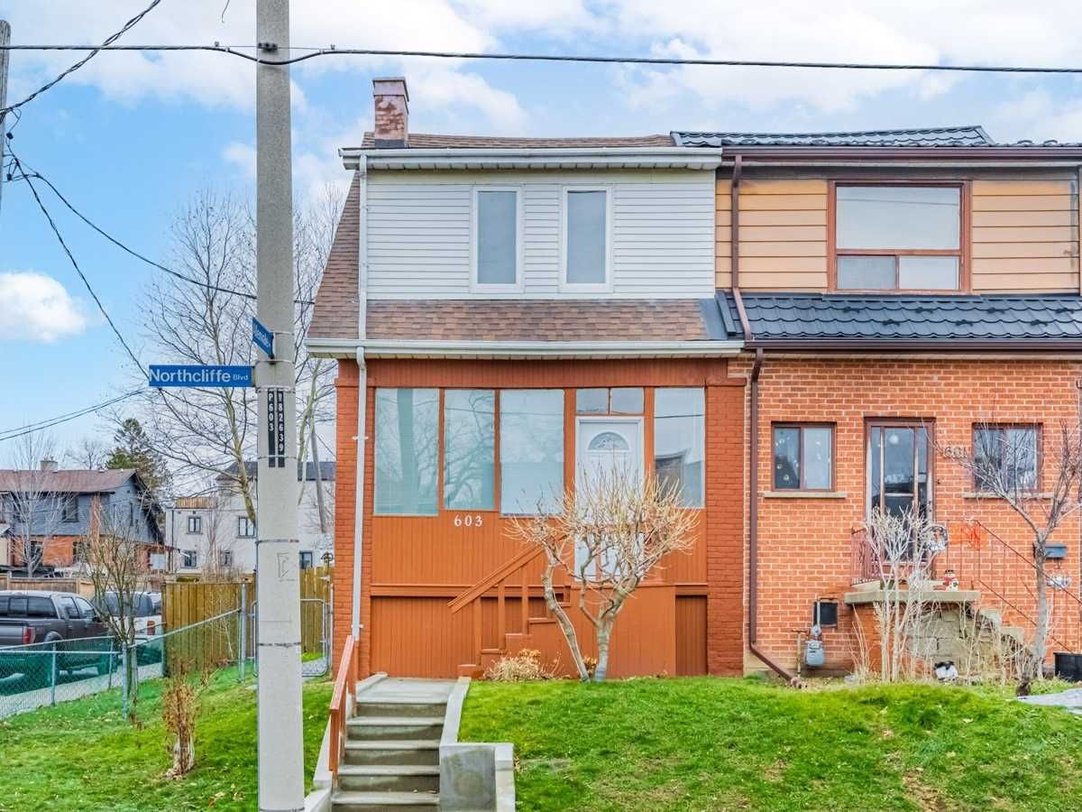 Semi-Detached House sold at 603 Northcliffe Boulevard, Toronto, Oakwood Village, M6E 3L6 - MLS: C5858528