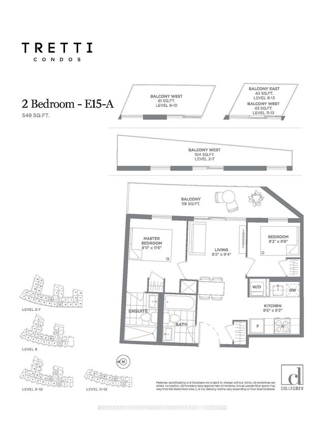 1104 - 30 Tretti Way