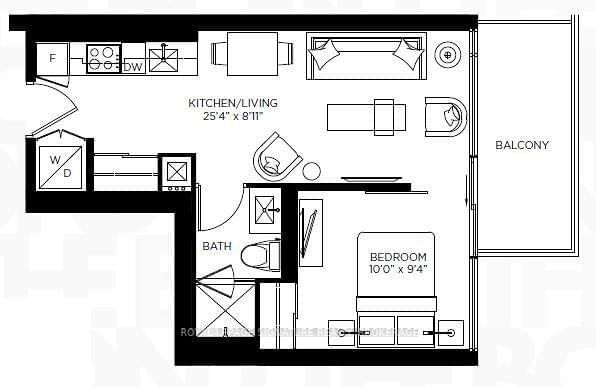 3409 - 290 Adelaide St W, Toronto, M5V 1P6 | Image 2