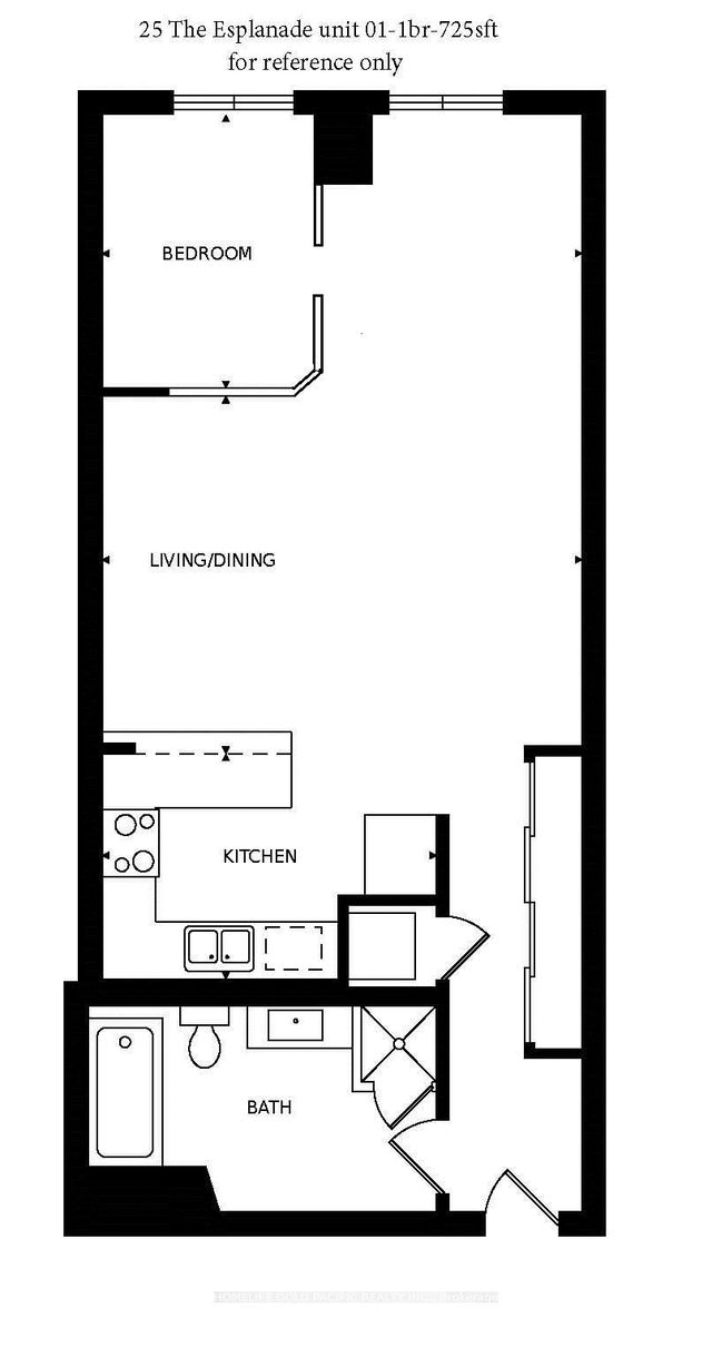 2801 - 25 The Esplanade N/A