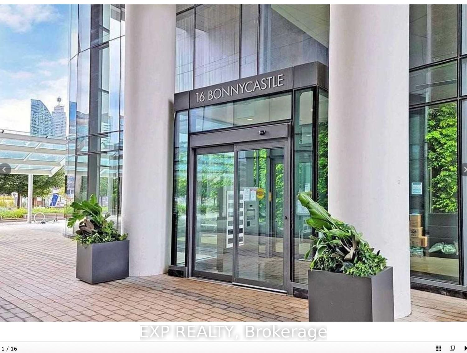 Condo leased at 1611-16 Bonnycastle Street, Toronto, Waterfront Communities C8, M5A 4M6 - MLS: C6753352