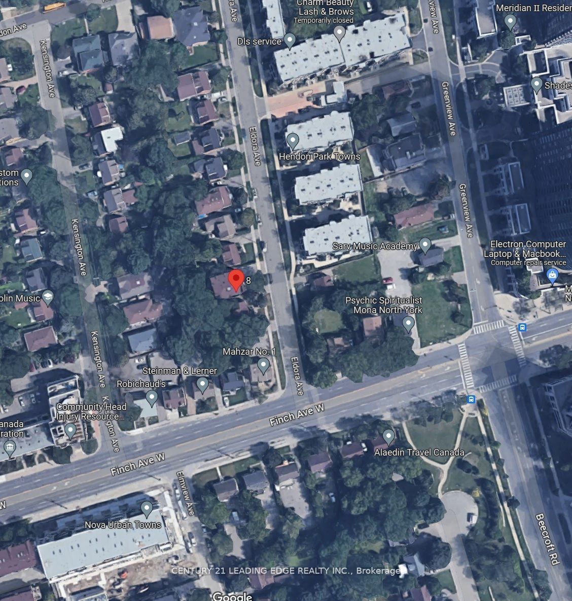Detached House sold at 8 Eldora Avenue, Toronto, Newtonbrook West, M2M 1R4 - MLS: C7008838