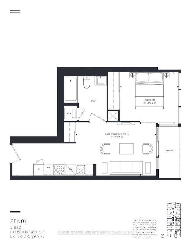 2101 - 19 Western Battery Road