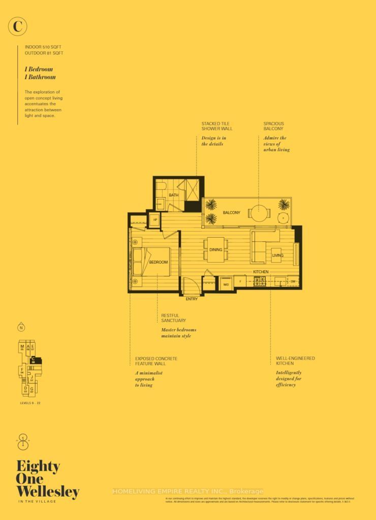 1708 - 81 Wellesley St E, Toronto, M4Y 0C5 | Image 3