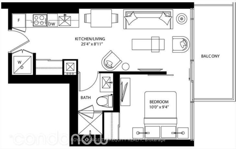 1309 - 290 Adelaide St W, Toronto, M5V 0P3 | Image 2