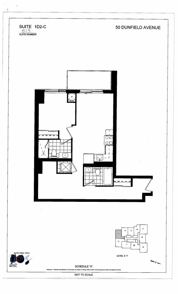 513 - 50 Dunfield Ave, Toronto, M4S 0E4 | Image 2
