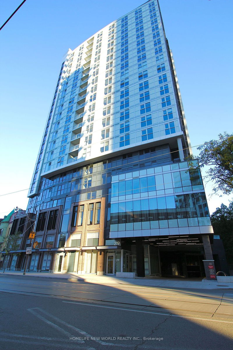 home for lease on 1807-219 Dundas Street E