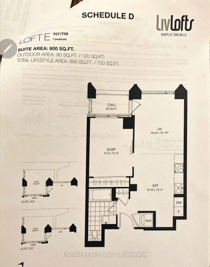home for lease on 609-75 The Donway  W